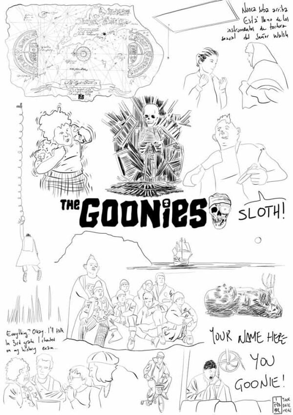 LOS GOONIES (personalizado)